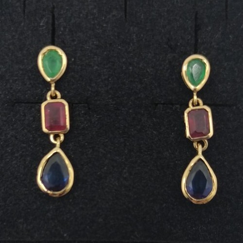 Orecchini oro 18k 750 mls - in,