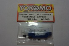 Yokomo BD7 BD5 Supporto Sospensione Anteriore Alluminio Posteriore 442mm BD301FR3 Usato OO8