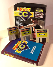 POWER C  - CORSO INTEGRALE IN ITALIANO - SOFTWARE DI PROGRAMMAZIONE PER DOS 1995