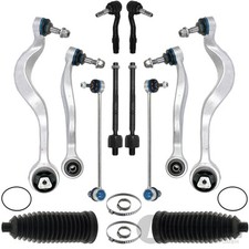 KIT BRACCI TRASVERSALI + BARRE CORSIA + SOFFIETTO LI RE INFERIORE adatti per BMW Serie 5 E60 E61
