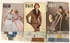 Lotto 12 riviste Rakam anni 50 moda cucito sartoria femminile vintage collezione