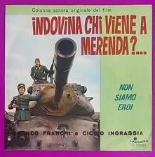 7" - ROBERTO PREGADIO / FRANCO E CICCIO - O.S.T. - INDOVINA CHI VIENE A MERENDA
