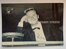 ALIGHIERO NOSCHESE Autografo attore original vintage postcard vecchia cartolina