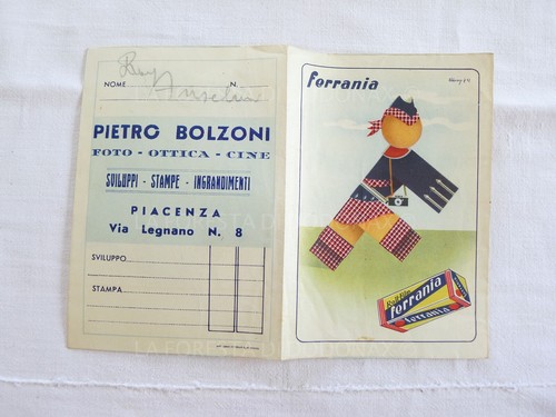 Pubblicità ferrania macchina - pubblicità,