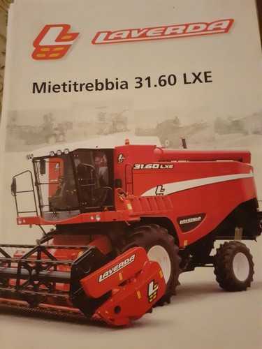 Brochure mietitrebbia laverda - brochure,