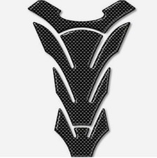 Paraserbatoio Adesivo neutro in Resina 3D Protezione Serbatoio Moto - carbonio
