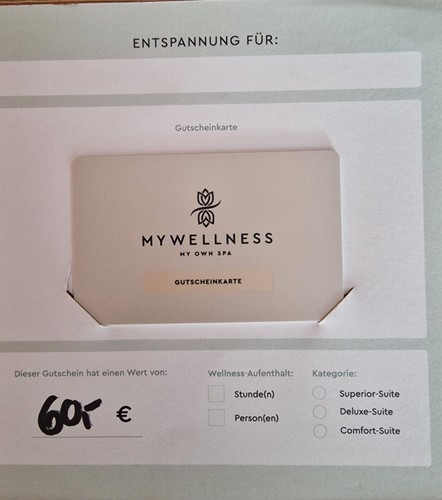 Buono valore mywellness - buono,