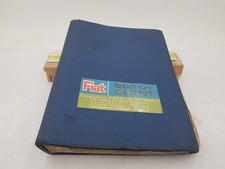 Manuale officina Fiat 650 N1 645 N1 autocarro catalogo ricambi edizione del 1968