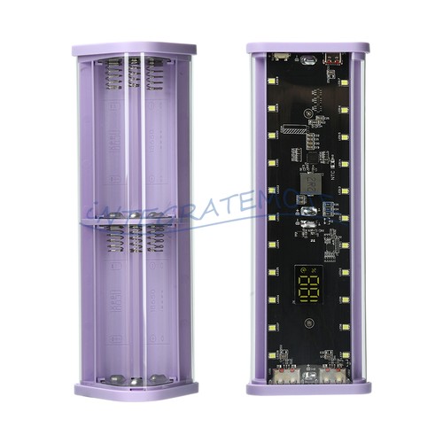 Custodia batteria trasparente
