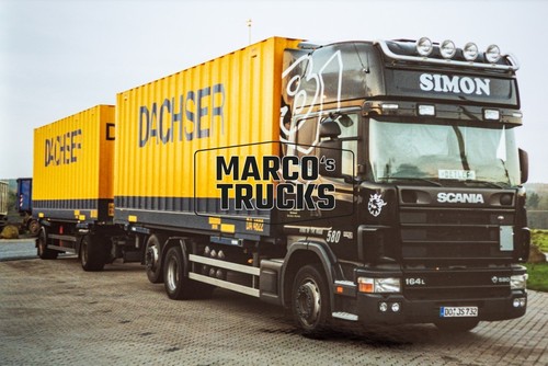 Foto camion scania 164l 580 - camion,