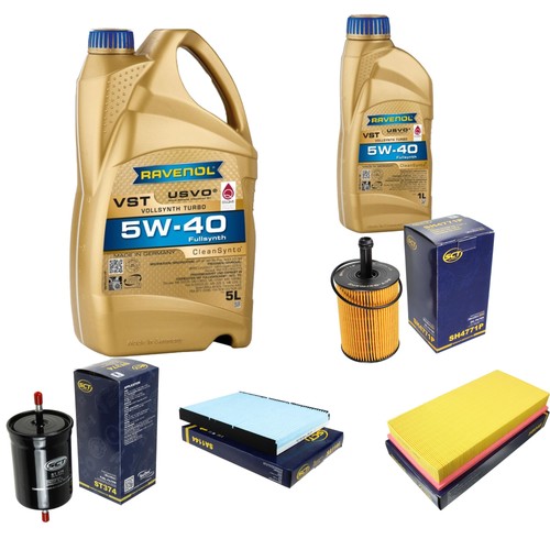 Controllo set ravenol 40 - ravenol, 5w-40