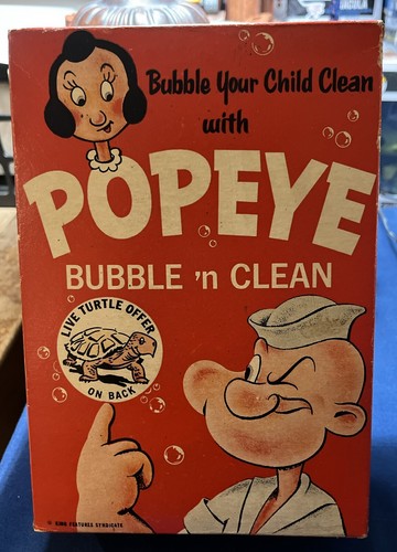 Popeye bubble bath king - bath,