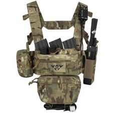 Tactical Chest Rig con porta