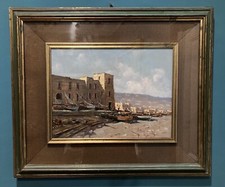 olio su tavola, Costa Ligure, Andrea Patrisi