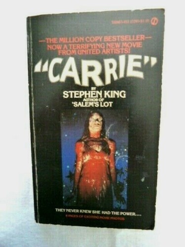 Carrie stephen king movie tie - carrie,