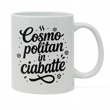 Tazza Cosmopolitan in Ciabatte Mug 11oz Divertente Colazione e Regalo