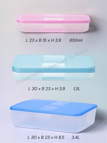 Tupperware frigo system - system, 650ml