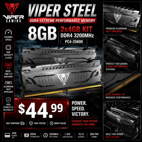 Kit ram desktop - patriot, viper