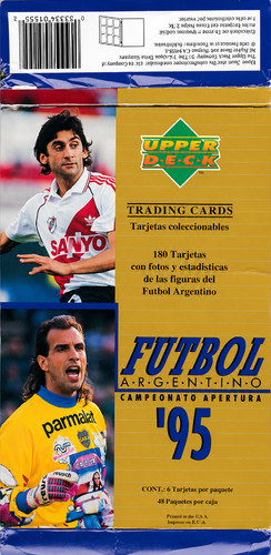 Upper deck futbol argentino - deck,