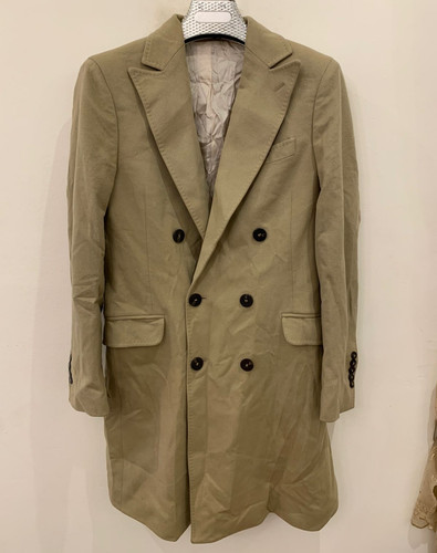 Cappotto gangster doppiopetto