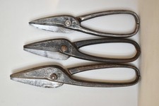 3 forbici cesoie taglia lamiera vintage E. Svalling Eskhileuna Svezia