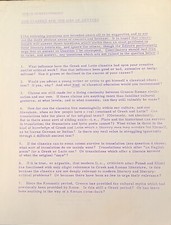 The Classics & the Man of