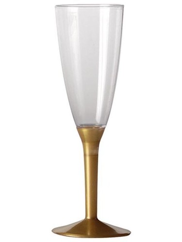 Bicchieri flute oro - oro, 20