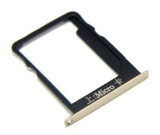 Supporto scheda SIM originale Huawei Mate 7 slitta supporto scheda SIM vassoio slot oro