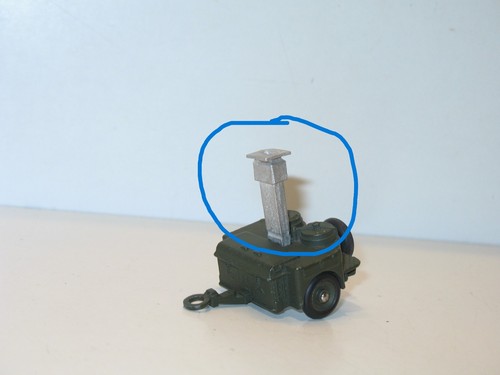 Dinky toys 823 - toys, cheminée