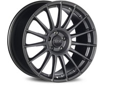 CERCHIO IN LEGA PER FIAT FIORINO 7,5J17" 4X100 35 68 OZ SUPERTURISMO LM MATT GRA