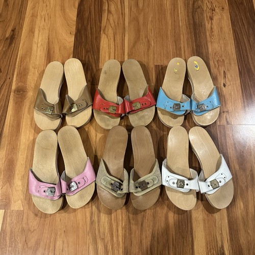 Scholls sandali legno - dr.,