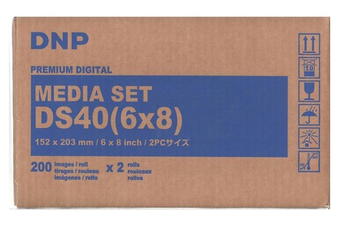 Dnp ds40 6x8 carta ribbon - dnp,