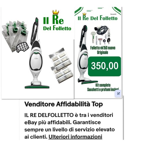 Aspirapolvere vorwerk folletto - aspirapolvere,