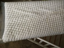 MATERASSO LETTINO CULLA 125 x 60 x H10 SFODERABILE ANALLERGICO USATO COME NUOVO