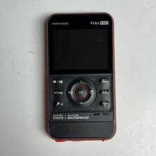 Videocamera digitale portatile Samsung HMX-W300 Full HD rossa: testata e funzionante