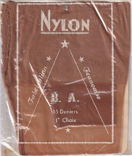 Bas nylon couture beige - bas, b.a.