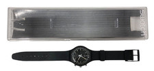 Orologio da Polso Swatch Chrono Black Friday SCB100 1991 + Custodia