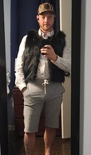 Gilet pelliccia sintetica