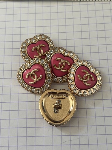 Boutons chanel vintage - boutons,