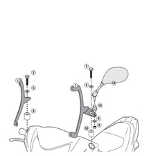 Givi Kit Attacchi A1153A.honda