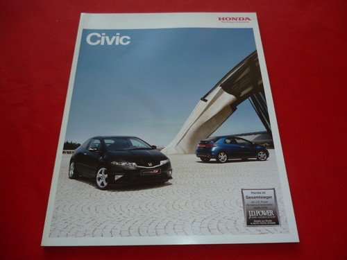 Brochure depliant honda civic - depliant,
