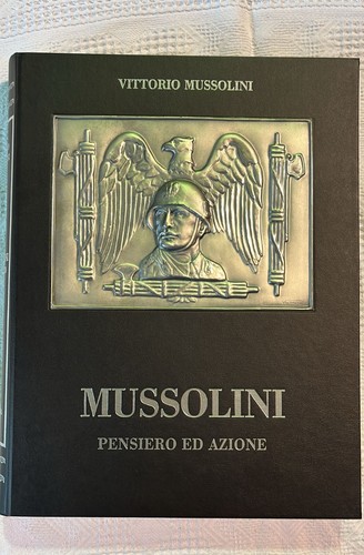 Libro mussolini pensiero - libro, ed