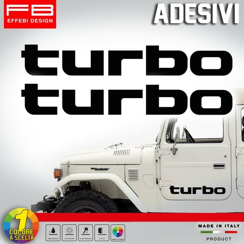 Adesivi stickers turbo - adesivi,