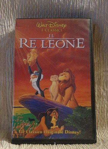 Vhs leone walt disney i - walt,