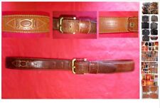 CINTA  in vera pelle della THE BRIDGE vintage linea Story uomo, e altro in pelle