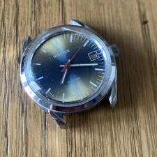 Orologio Vintage Diantus Antichoc Anni 70 Swiss Made 38mm Montre Reloj Vedi Foto