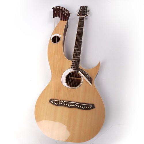 Arpa acustica elettrica doppio - arpa,