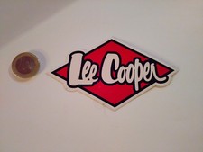 ADESIVO STICKER klebeR VINTAGE LEE COOPER  CREDO JEANS 
