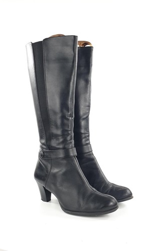 Clarks knee boots black - clarks,