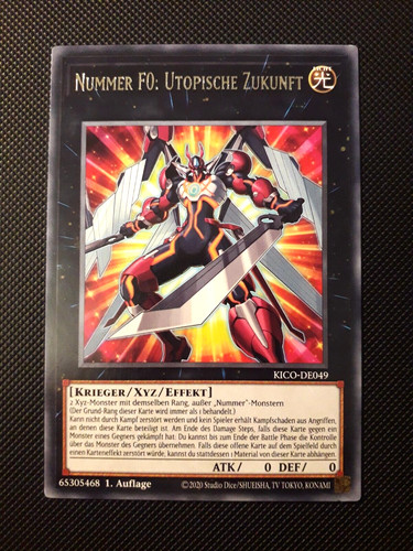 Numero f0 futuro - yu-gi-oh!, f0: